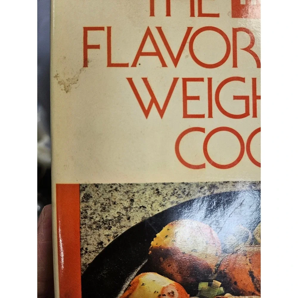 The Flavor-Weight Loss Cookbook Susan S Schiffman Ph.D. Hardcover 1983 Vintage
